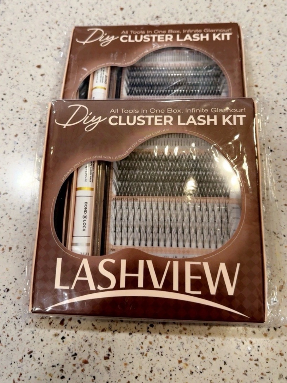 LASHVIEW DIY Cluster Lash Kit